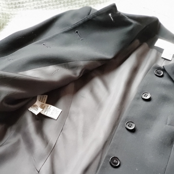 Vintage 100% Worsted Wool Blazer Jacket - Picture 1 of 5